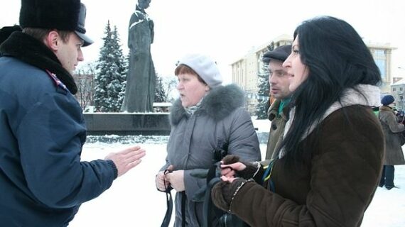 У центрі Луцька