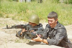 Рівненські журналісти відчули себе військовослужбовцями Рівненські журналісти відчули себе військовослужбовцями