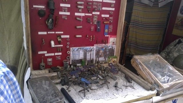 Музей Майдану: зброя силовиків