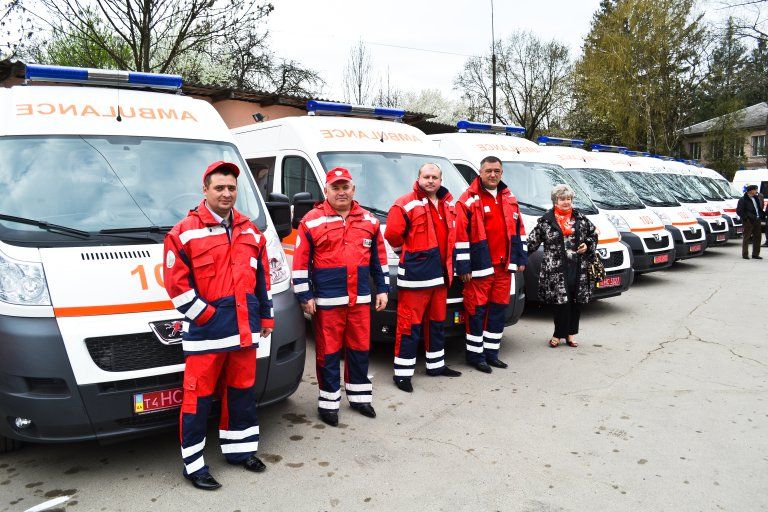 Швидка в дорозі до Рівного