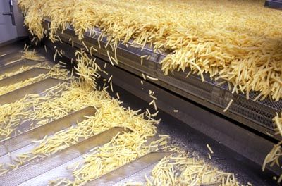 Виготовлення картоплі фрі на Рівненщині