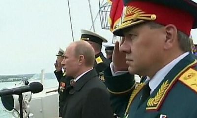Путін прибув в окупований Крим