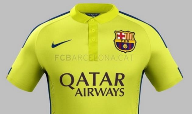 Барселона продемонструвала третій комплект форми