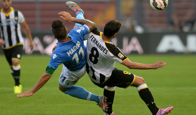 Поразка Наполі в Удіне