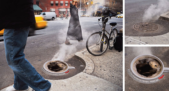 Маркетинг: Оригінальна вулична реклама котра приверне вашу увагу