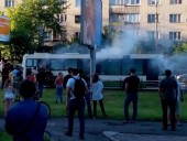 У Львові ввечері 16 червня загорілася маршрутка