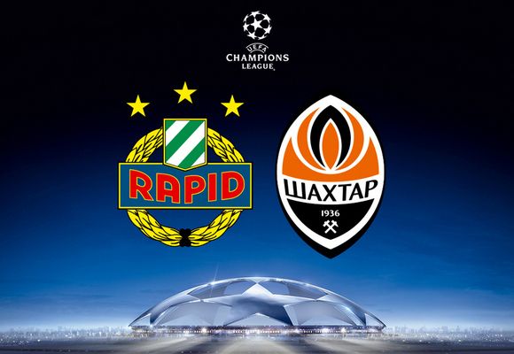 Шахтар в Лізі Чемпіонів буде грати з віденським Рапідом