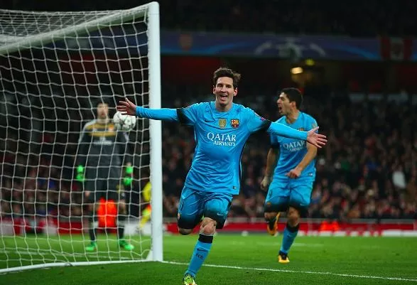 Арсенал Барселона: дубль Мессі і виїзна перемога (ВІДЕО)