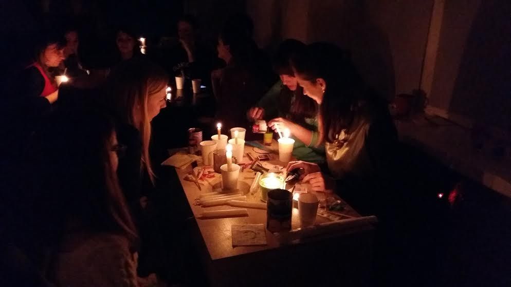 Година Землі в Рівному: В темряві теж буває цікаво