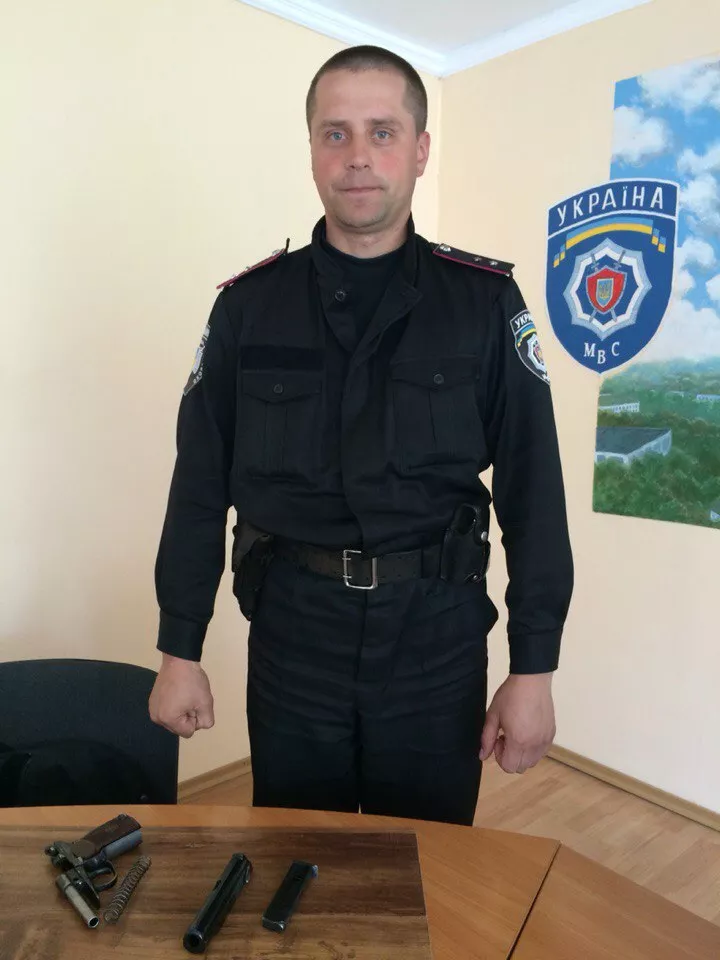 Цього разу поліцейські показали свої навички поводження зі зброєю