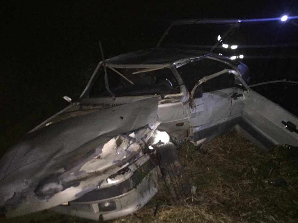 ДТП: «ВАЗ» злетів з мосту (Фото)