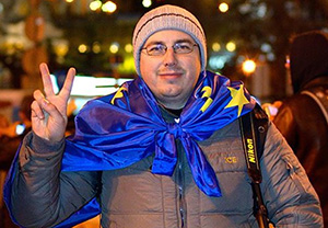 Сергій Делідон бореться за прозорість земельних рішень місцевої ради. Фото зі сторінки Facebook