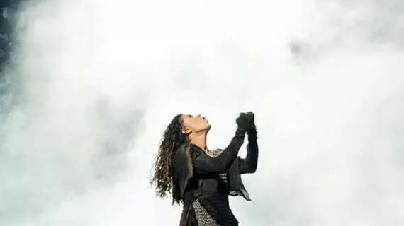 Руслана показала кліп знятий біля Базальтових стовпів