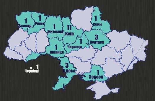 За минулий місяць 25 разів порушили права журналістів