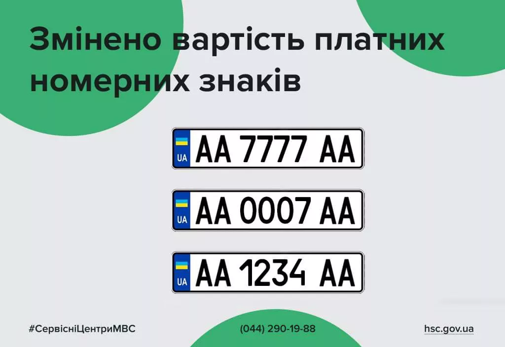Як забронювати ексклюзивний номерний знак у Рівному