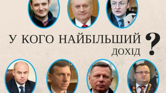Хто з мерів Західної України задекларував найбільший дохід?