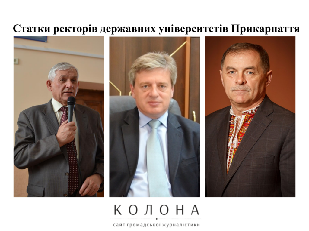 державних університетів Прикарпаття