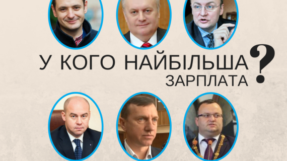 Хто з мерів обласних центрів Західної України отримав найбільшу зарплату