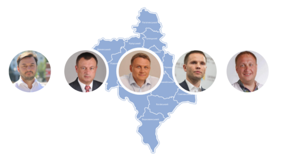 Юрій Соловей, Анатолій Дирів, Олександр Шевченко, Віктор Шевченко, Юрій Дерев'яненко