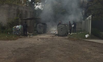 У Львові палять сміття
